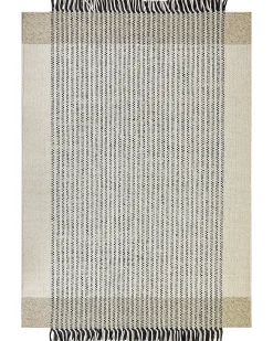 Tappeto DIVARLI Beige 160 x 230 cm Lana