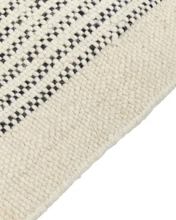 Tappeto DIVARLI Beige 160 x 230 cm Lana