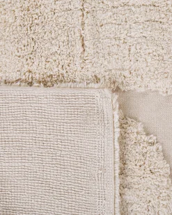 Tappeto DIYADIN Beige 160 x 230 cm Cotone