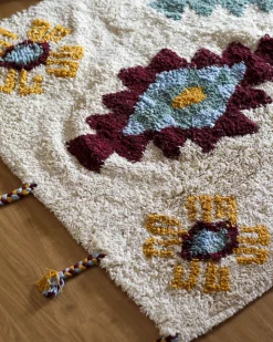 Tappeto DUZCE Beige 160 x 230 cm Cotone