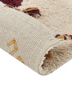 Tappeto DUZCE Beige 160 x 230 cm Cotone