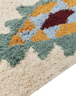 Tappeto DUZCE Beige 160 x 230 cm Cotone