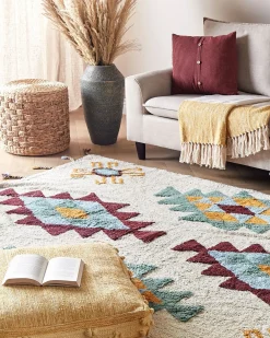 Tappeto DUZCE Beige 160 x 230 cm Cotone