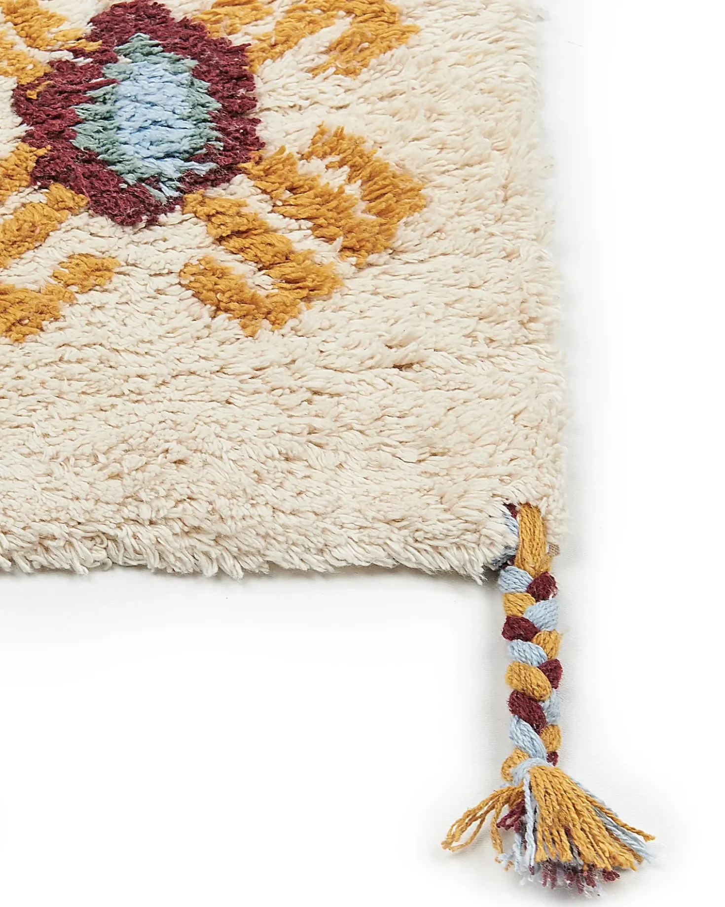 Tappeto DUZCE Beige 160 x 230 cm Cotone