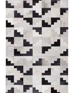 Tappeto EFIRLI Grigio 160 x 230 cm Pelle naturale