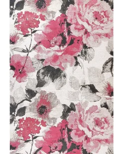 Tappeto EJAZ Rosa 200 x 300 cm Cotone