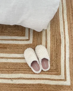 Tappeto ELMALI Beige 200 x 300 cm Iuta