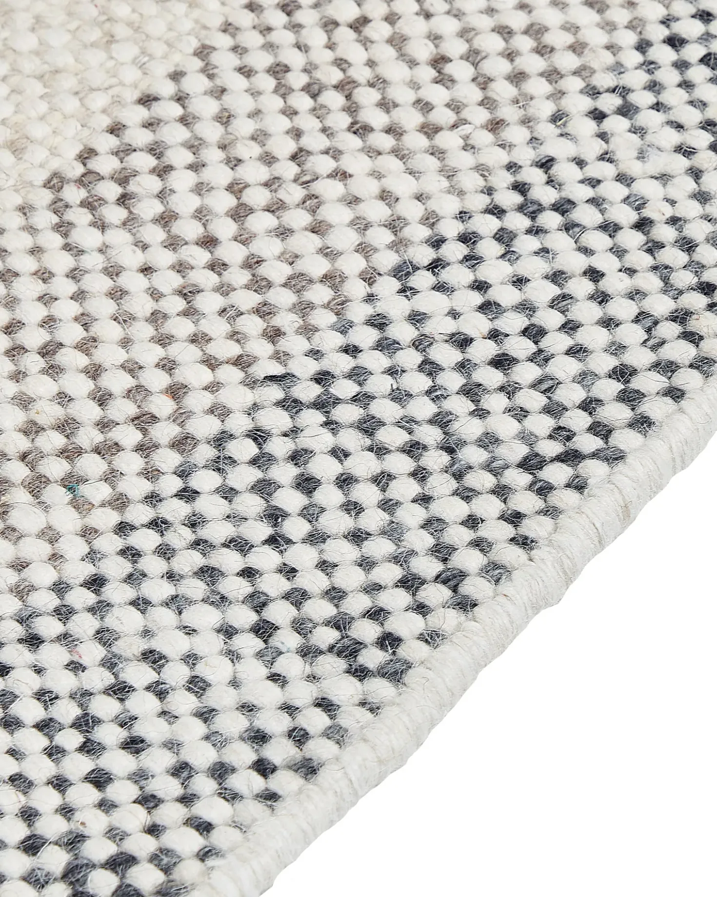 Tappeto EMIRLER Bianco 160 x 230 cm Lana