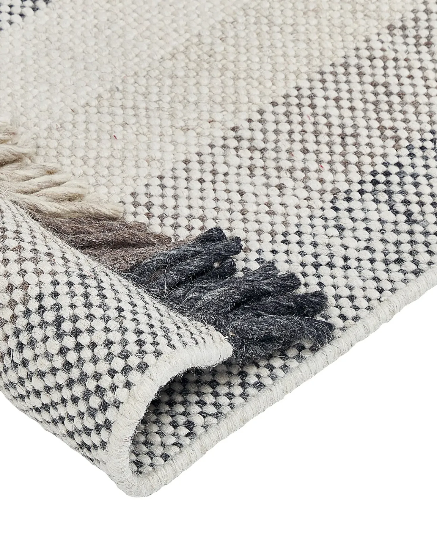 Tappeto EMIRLER Bianco 160 x 230 cm Lana