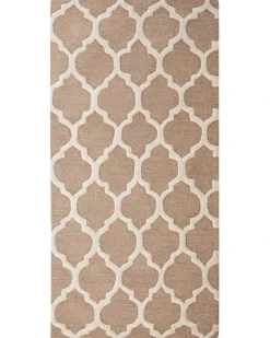 Tappeto ERBAA Beige 80 x 150 cm Lana