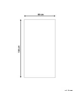 Tappeto ERBAA Beige 80 x 150 cm Lana