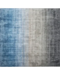 Tappeto ERCIS Blu 200 x 200 cm Viscosa
