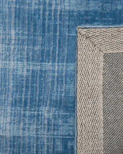 Tappeto ERCIS Blu 200 x 200 cm Viscosa