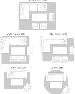 Tappeto ERICEK Beige 160 x 230 cm Iuta
