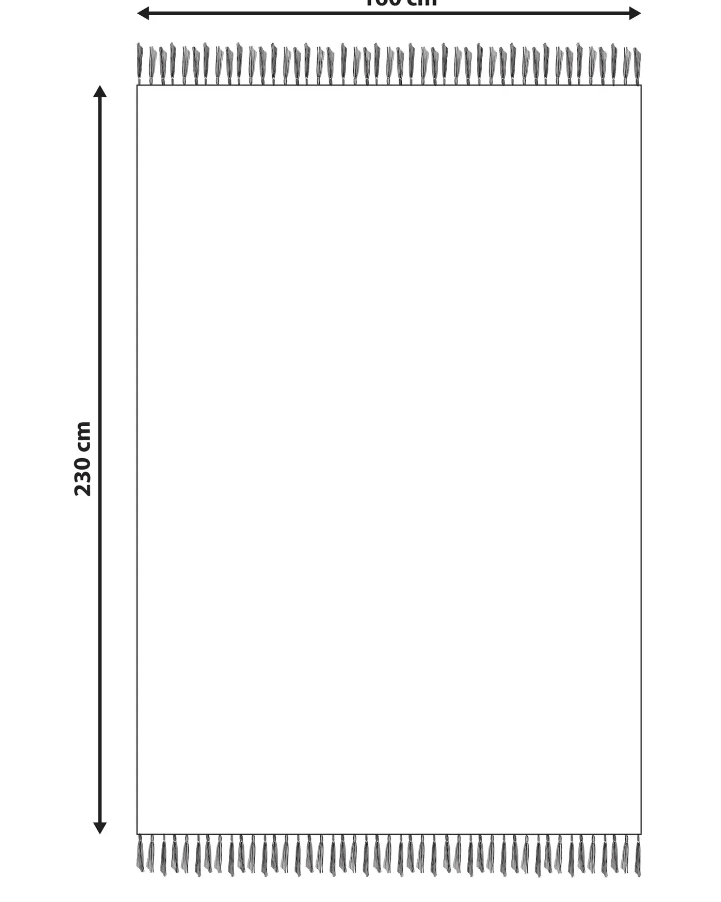 Tappeto ERICEK Beige 160 x 230 cm Iuta