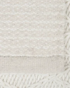 Tappeto ERZIN Bianco sporco 160 x 230 cm