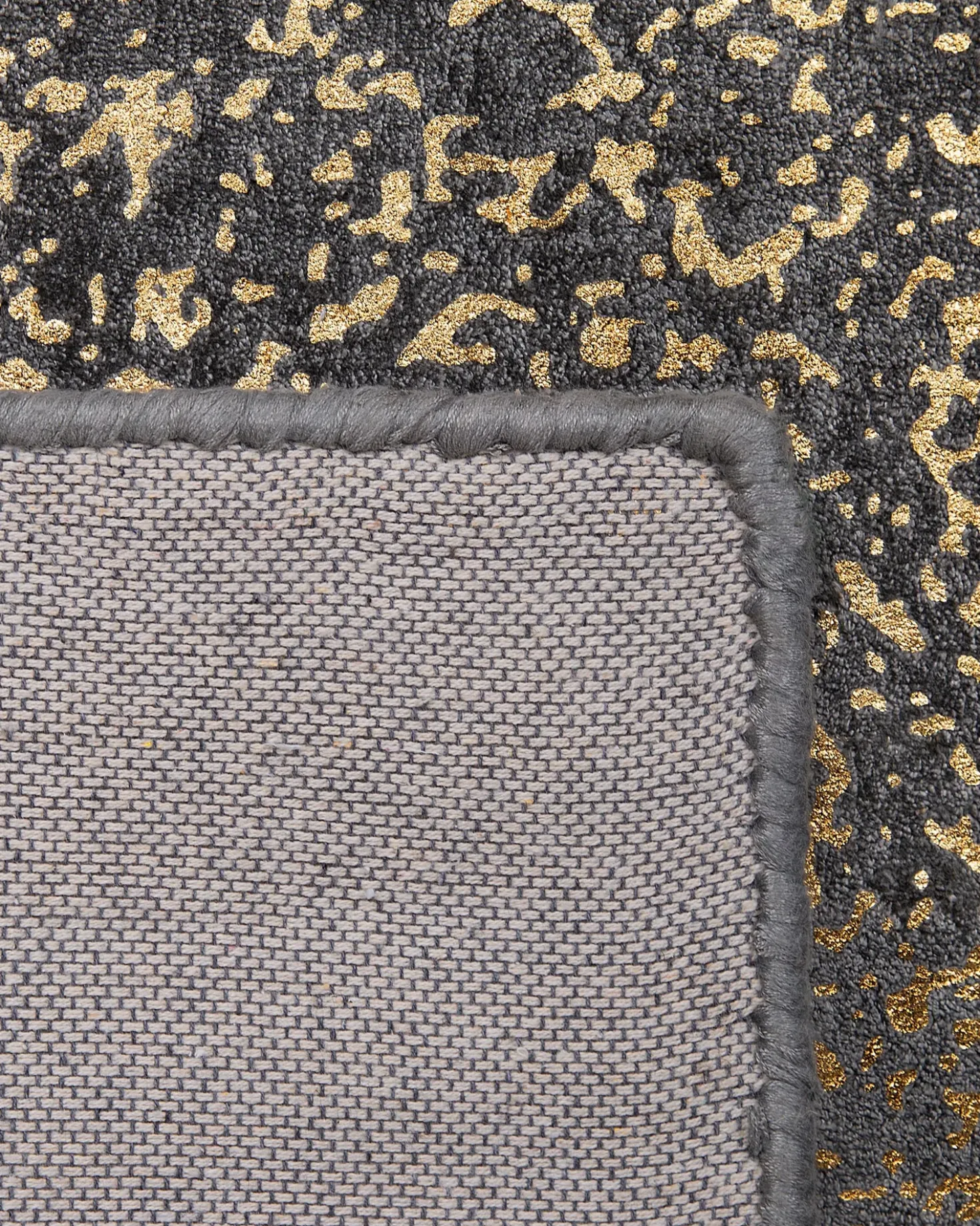Tappeto ESEL Oro 160 x 230 cm Viscosa