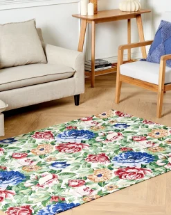 Tappeto FARWAN Multicolore 140 x 200 cm Cotone