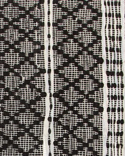 Tappeto FEHIMLI Nero 140 x 200 cm Pelle naturale