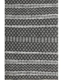 Tappeto FEHIMLI Nero 140 x 200 cm Pelle naturale