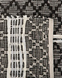 Tappeto FEHIMLI Nero 140 x 200 cm Pelle naturale
