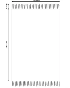 Tappeto FENER Multicolore 160 x 230 cm Iuta