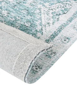 Tappeto FULLA Verde menta 160 x 230 cm Cotone