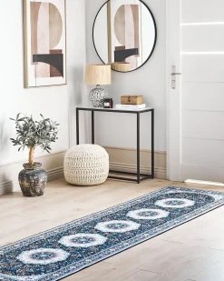 Tappeto GEDIZ Blu 80 x 300 cm