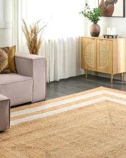 Tappeto GEMEREK Beige 300 x 400 cm Iuta