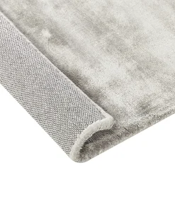 Tappeto GESI II Grigio chiaro 80 x 300 cm Viscosa