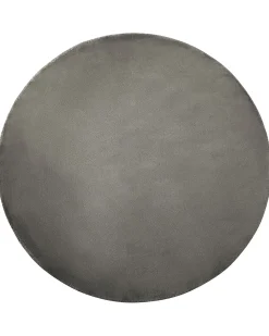 Tappeto GESI II Grigio scuro ø 140 cm Viscosa