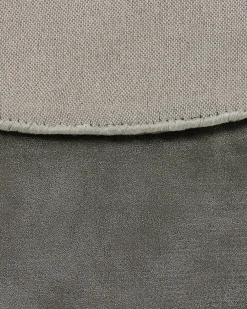 Tappeto GESI II Grigio scuro ø 140 cm Viscosa