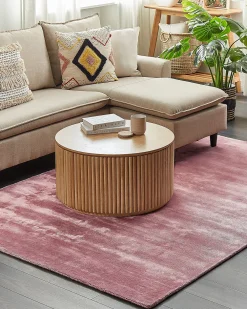 Tappeto GESI II Rosa 160 x 230 cm Viscosa