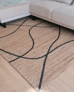 Tappeto GHOTA Beige 160 x 230 cm Iuta