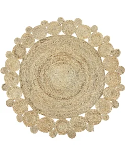 Tappeto GOLGEN Beige ø 120 cm Iuta