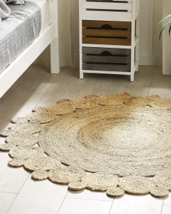 Tappeto GOLGEN Beige ø 120 cm Iuta