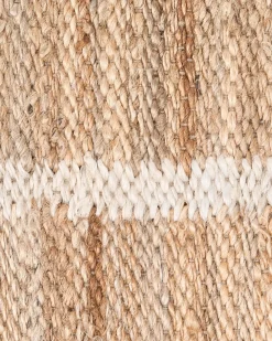 Tappeto GONDIA Beige chiaro 80 x 300 cm Iuta