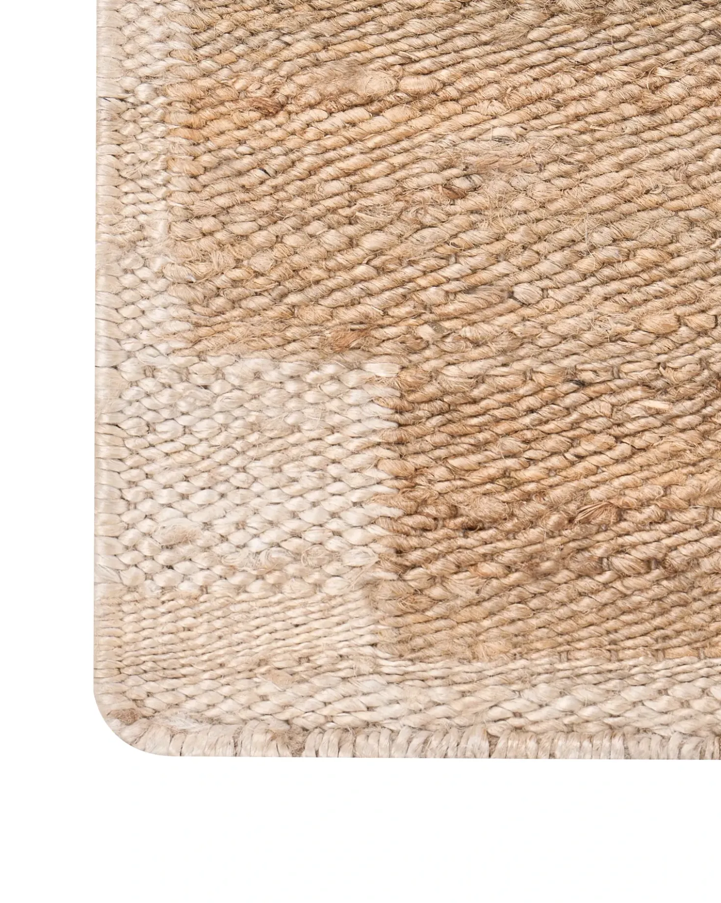 Tappeto GONDIA Beige chiaro 160 x 230 cm Iuta