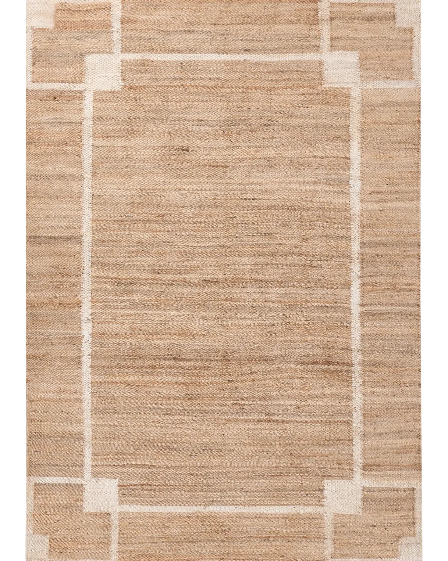 Tappeto GONDIA Beige chiaro 160 x 230 cm Iuta