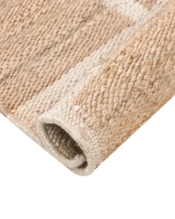 Tappeto GONDIA Beige chiaro 160 x 230 cm Iuta