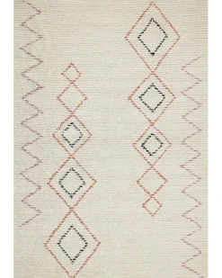 Tappeto GUWAHATI Beige 160 x 230 cm Cotone