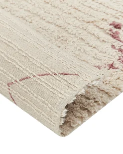 Tappeto GUWAHATI Beige 160 x 230 cm Cotone