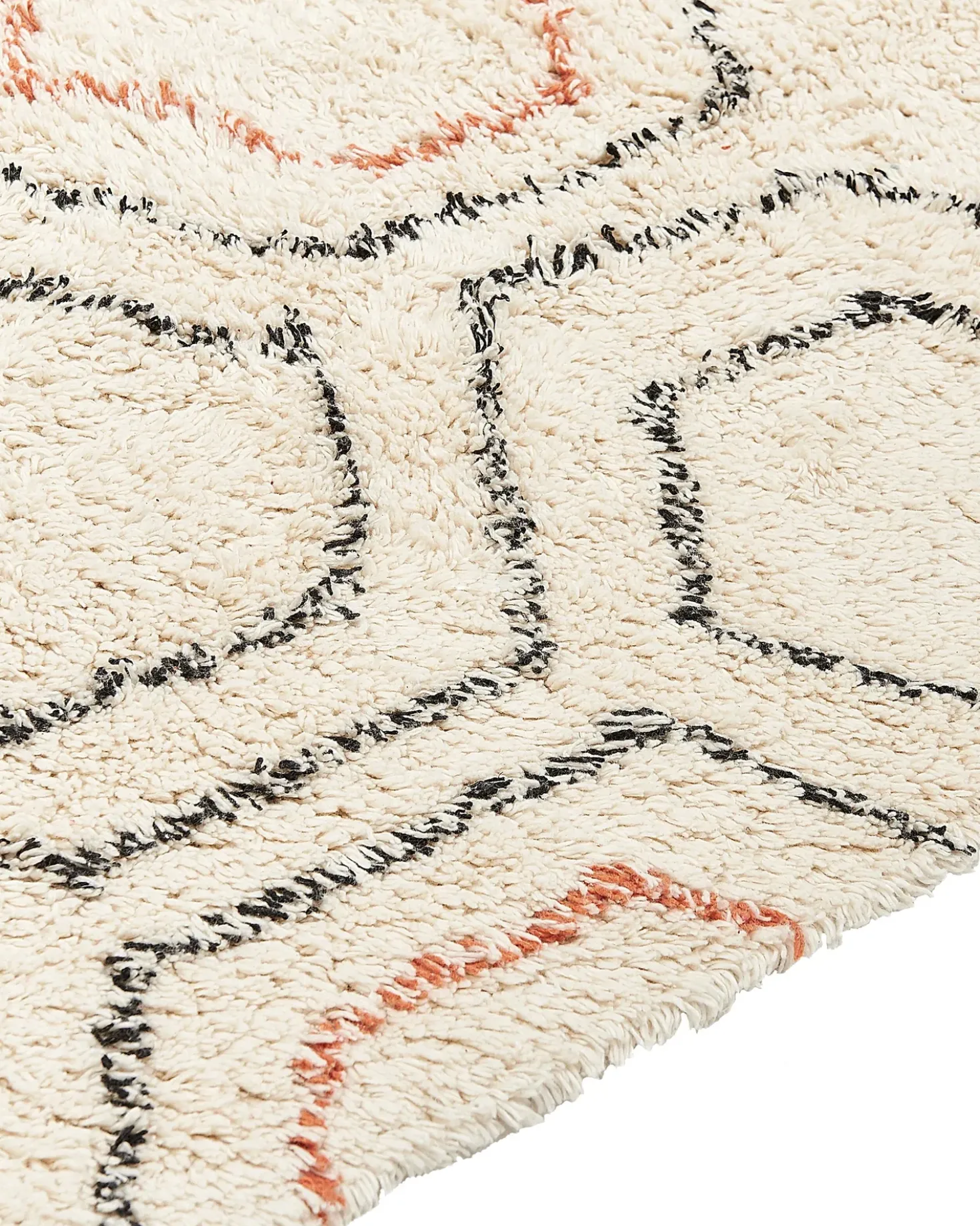Tappeto HAJIPUR Beige 160 x 230 cm Cotone