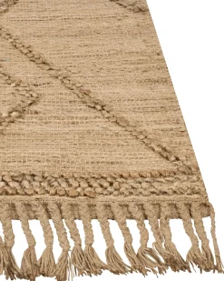 Tappeto HANDERE Beige 200 x 300 cm Iuta