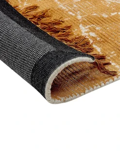 Tappeto HANLI Arancione 160 x 230 cm Viscosa