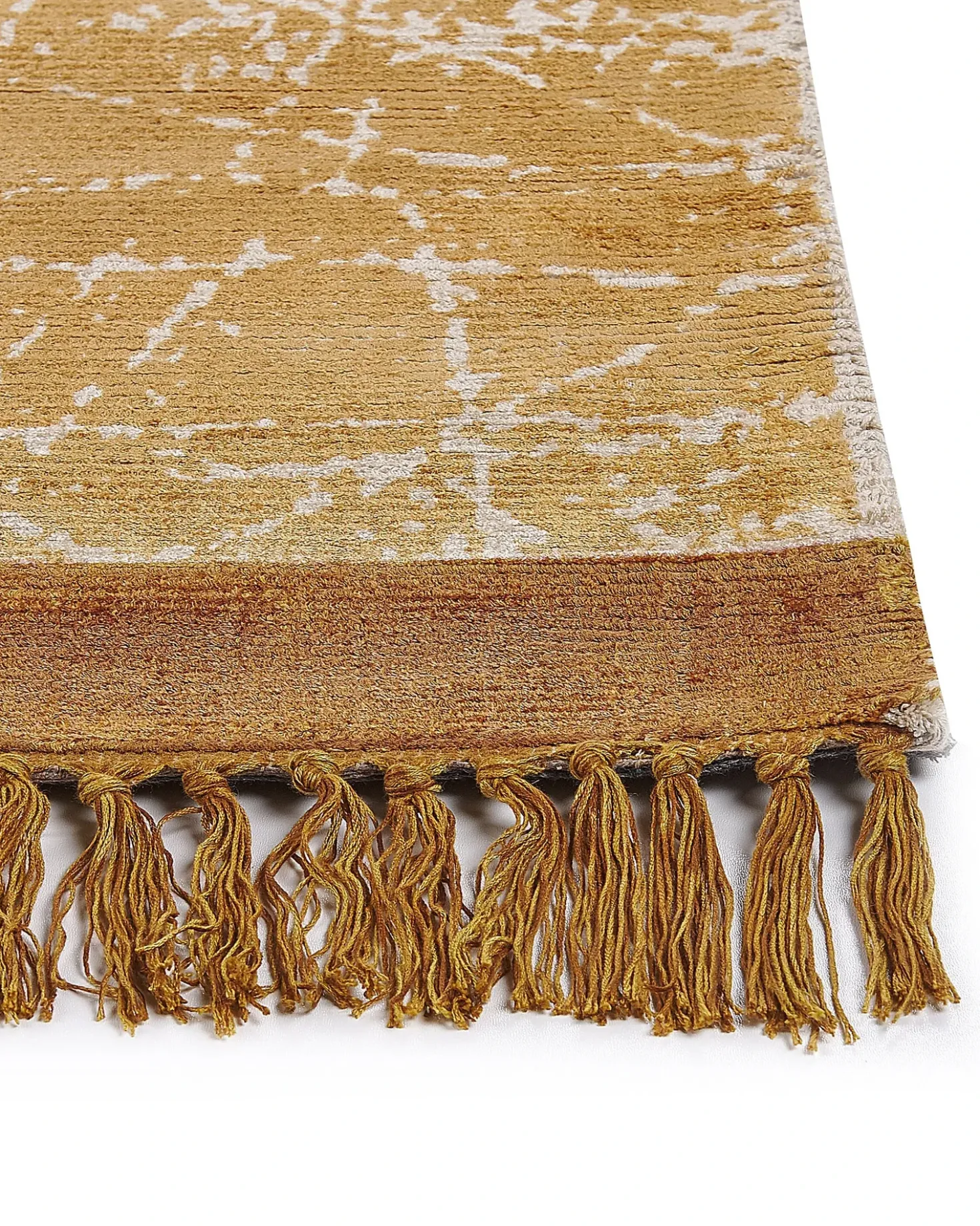 Tappeto HANLI Arancione 160 x 230 cm Viscosa
