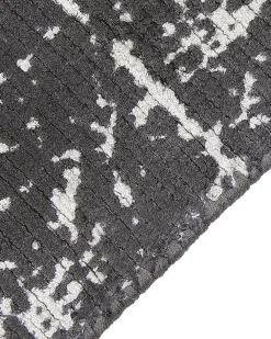 Tappeto HANLI Grigio scuro 160 x 230 cm Viscosa