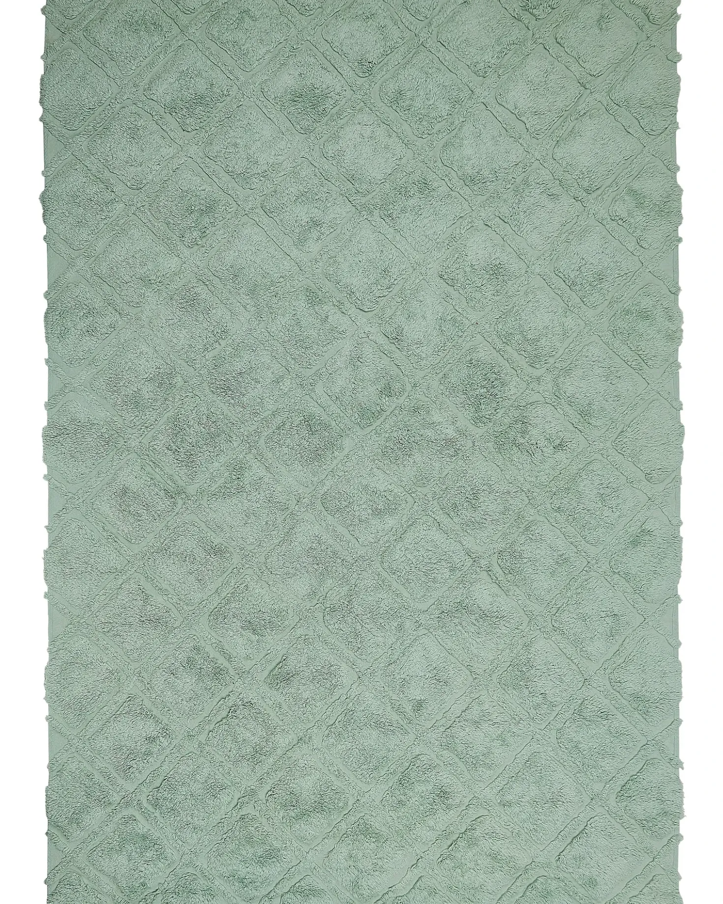 Tappeto HATAY Verde chiaro 160 x 230 cm Cotone