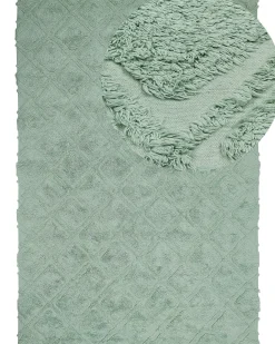 Tappeto HATAY Verde chiaro 160 x 230 cm Cotone