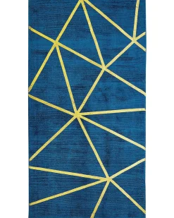 Tappeto HAVZA Blu 80 x 150 cm Viscosa